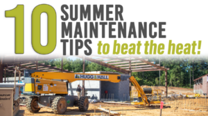 Summer Equipment Maintenance