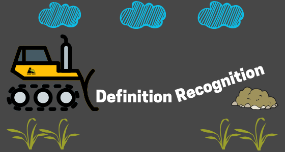 Defintion Recognition!