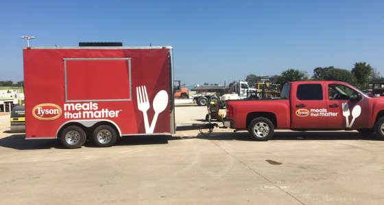 Tyson Foods Meals that Matter, Hurricane Florence