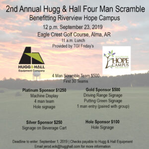 2nd Annual Golf Tournament to Benefit Hope Campus