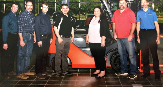 Hugg & Hall Parts Professionals Attend Gold Level Certification Training at Toyota Manufacturing Facility in Indiana