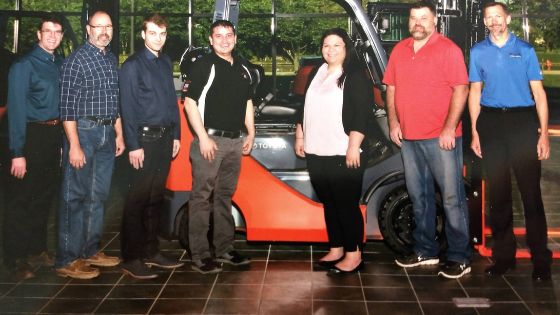Hugg & Hall Parts Professionals Attend Gold Level Certification Training at Toyota Manufacturing Facility in Indiana