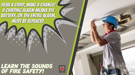Learn the Sounds of Fire Safety- Fire Prevention Week