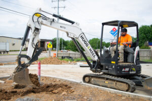 Jonesboro equipment rental Bobcat mini excavator